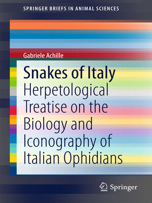 cover image of Snakes of Italy